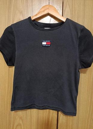 Топ жіночий tommy hilfiger чорний розмір m