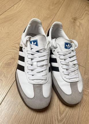 Кросівки жіночі adidas samba білі 36 розмір