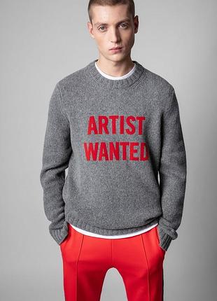 Светр  шерстяний zadig & voltaire
