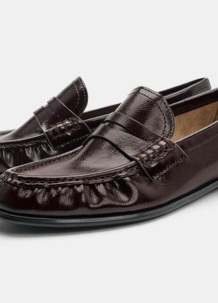 Нові стильні лофери zara 37,5 р-38