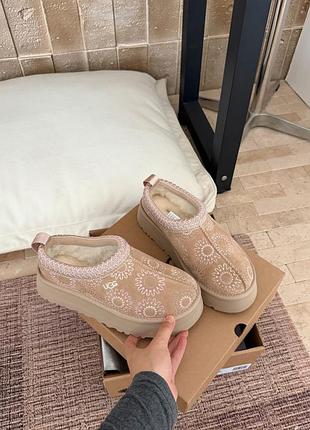 Ugg tazz бежеві замшеві чорні рожеві коричневі угг угги