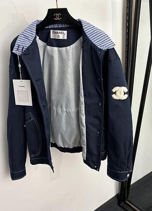 Куртка женская синяя 8