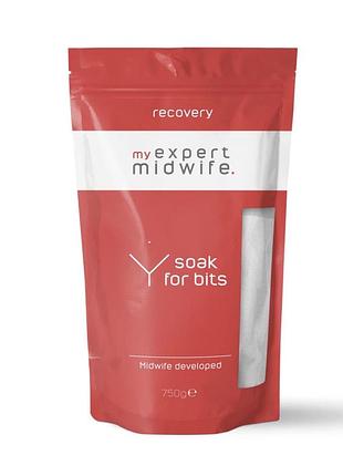 My expert midwife soak for bits 750 г — післяпологова сіль для ванни з магнієм