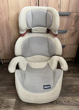 Автокрісло дитяче chicco, група 1-2-3(9-39 кг), бежеве