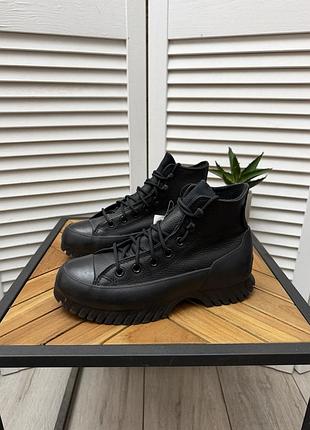 Утеплені кеди converse
