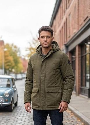 Демісезонна чоловіча куртка only&sons подовжена р. 48