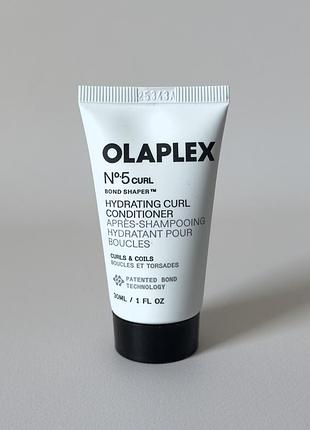 Olaplex - nº.5 curl bond shaper hydrating curl conditioner - зволожувальний кондиціонер для кучерявого та хвилястого волосся, 30 ml