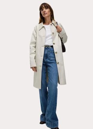 Женский плащ - каркоут тренч cottonout stormwear tm car coat marks &amp; spencer.