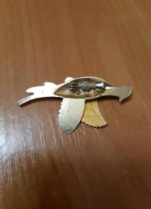 Брошь птица 2