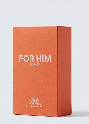Zara for him pyro edp 100ml