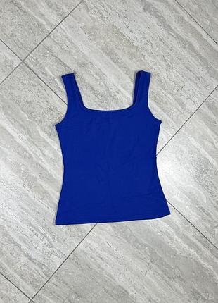 Anne fontaine top camisole  blue women’s size 40 топ майка