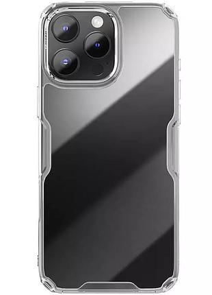 Tpu чехол nillkin nature pro series для apple iphone 16 pro (6.3")
