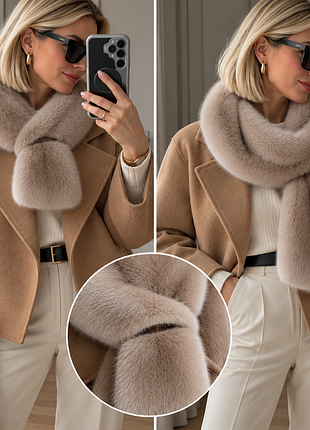 Шарфик  під норку оригінал