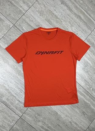 Mens dynafit casual t-shirt orange, size  l футболка