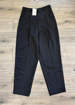 Шерстяные брюки h&m premium