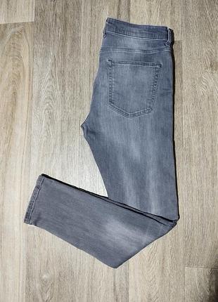 Мужские серые джинсы next , размер 34l skinny fit .