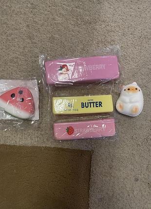 Сквіши butter, сквіш котик, сквіш кавун, антистреси
