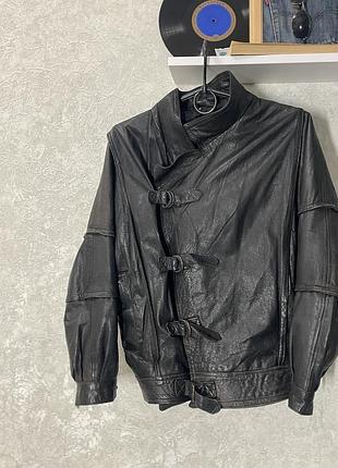 Шкіряна куртка vintage 2000s