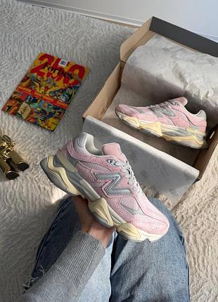Кросівки new balance 9060 pink grey