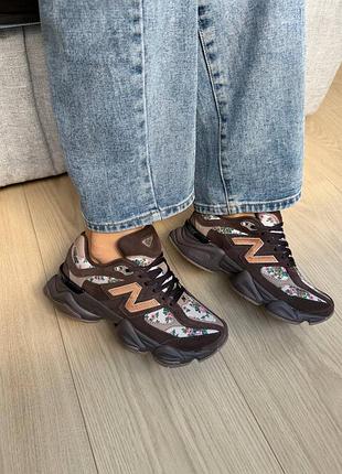 Кросівки new balance 9060 atmos pink