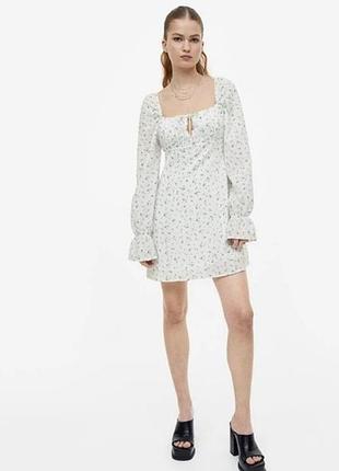 Цветочное платье от h&amp;m xs