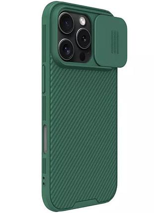 Карбонова накладка nillkin camshield pro для apple iphone 16 pro max (6.9")