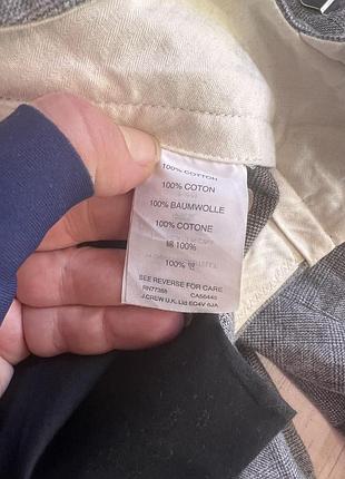 Штани брюки в клітинку j.crew 10