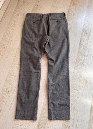 Штани брюки в клітинку j.crew 7