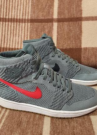 Мужские кроссовки air jordan 1 retro high flyknit