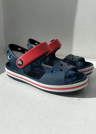 Оригинальные детские сандалии crocs crocband sandal kids (c11)