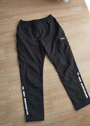 Штаны staff cargo black утепленные зима.
