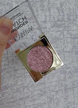 Тіні для повік eveline cosmetics wonder match eyeshadow 06 rose glow, 3 г
