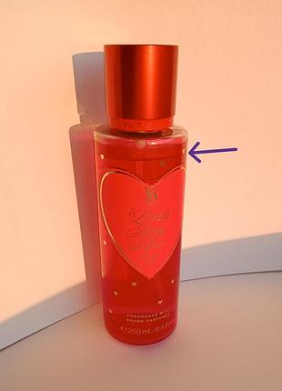 Victoria's secret lovely berry rose парфюмированный мист виктория сикрет б/у 230 мл
