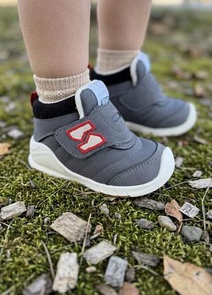 Демі черевики для хлопчика, jong golf , сірий р. 19,21,22,23,24