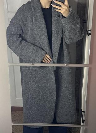 Тепленьке жіноче пальто від h&m, l