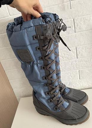 Чоботи жіночі viking сині, розмір 37, gore-tex