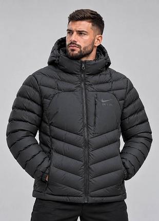 Чоловіча утеплена куртка nike air на єврозиму