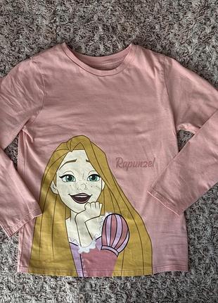 Реглан для дівчинки disney рапунцель рожевий