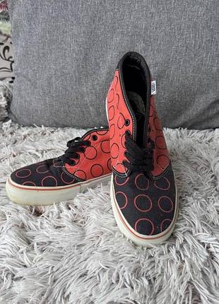 Шкіряні 40-40.5 vans кеди