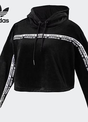 Жіночий світшот adidas. adidas originals r.y.v. cropped hoodie (арт. gi1117)