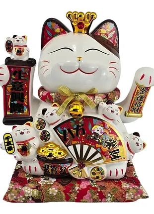 Кошка манеки неко керамическая (31х30х20,5 см)