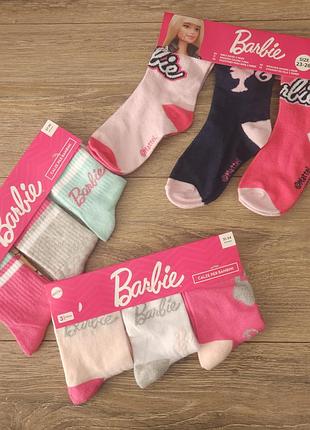 Носки barbi для девочки 2-4, 4-6 лет, 23-26, 27-30