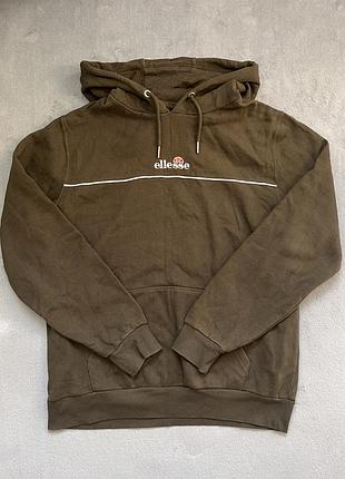 Чоловіче худі ellesse хакі, худи еллесси, мужское худи