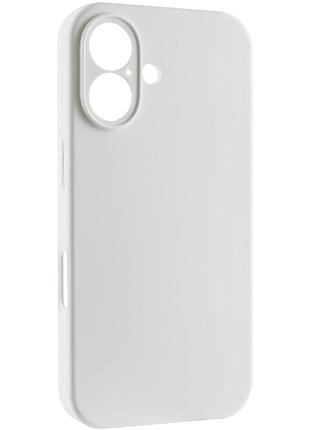 Чохол silicone case full camera protective (aa) no logo для apple iphone 16 plus (6.7")