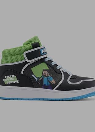 Стильні кросівки для хлопчика,  minecraft sneakers