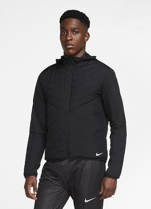 Чоловіча куртка nike aerolayer thermore men running full zip