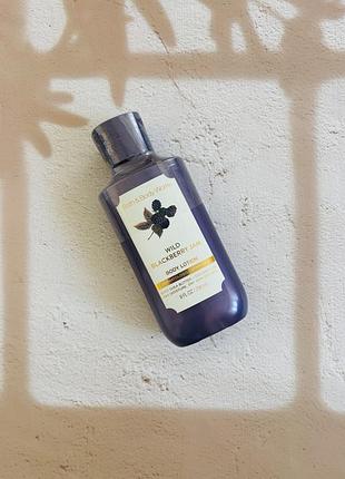 Лосьйон для тіла wild blackberry jam bath and body works