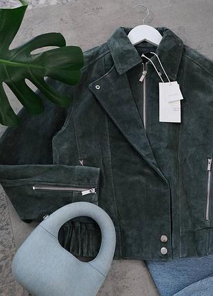 Куртка zara 100% натураль шкіра 4