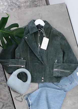Куртка zara 100% натураль шкіра