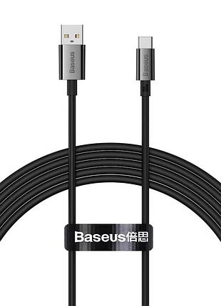 Дата кабель baseus superior series fast charging usb to type-c 100w (1m) (p10320102)